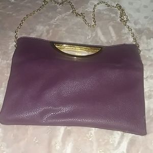 Purple clutch